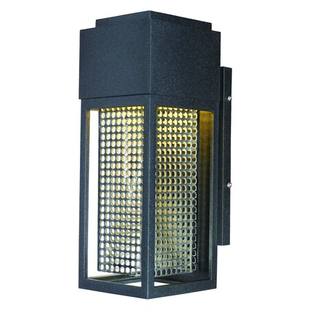 Maxim Townhouse Led 1-Light Outdoor Wall Lantern 53597GBKSST
